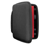 Musiin Estuche para Interfaz de Audio Compatible con Focusrite Scarlett 2i2 4.ª generación/Scarlett 2i2 Anniversary Edition, con asa, Bolsillo de Malla y Cremalleras Dobles, para Estudio (Negro)