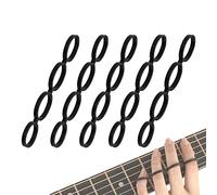 Musiin Finger Exerciser for All Instruments Adjustable Tension Dexterity Improvement Grip Strength Trainer Guitar Finger Exerciser to Increase Speed 5 Packs