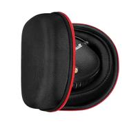 Musiin Funda para auriculares compatible con Marshall Major 5/2/3/4, bolsa de viaje portátil rígida con bolsillo superior de malla para cables, equipada con mosquetón, ligera y lista para viajar