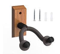 Musiin Guitar Wall Mount, Guitar Holder Wall Stand, U Shape Guitar Wall Hanger for Acoustic and Electric Guitar, Bass, Ukulele, Banjo, Mandolin