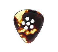 Musiin Hand-Made Jazz Style Fat Tone Premium thick Pick for Electric Guitar Bass Acoustic Jazz Blues Guitar(Tortie)