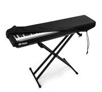 Musiin Home Studio 88 Teclas Funda antipolvo para teclado de piano compatible con Yamaha PSR-EW425, Genos2, V-COMBO VR-730, cierre de cordón elástico, protección diaria a prueba de polvo para mascotas