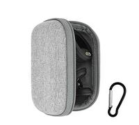 Musiin Portable Guitar Tuner Hard-Shell Case, Compatible with Snark SN1X, SN5X, ST-8, Fender FT-1, FCT-2, Aroma Clip-on, D'Addario and Other Models, Includes a Pick Storage Box (Grey).