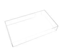 Musiin Premium Acrylic Midi Keyboard dust cover Reserved wire trough, waterproof and dustproof, compatible with AKAI MPK Mini MK3 keyboard protective