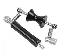 Musiin Rolling Capo for Guitar - Rolling Capo, Sliding Capo, Adjustable Capo, Rubber and Stainless Steel Capo used for tuning Folk, Classical, Acoustic, Electric Guitars, Ukuleles