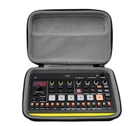 Musiin Sampler - Funda sintetizadora compatible con Roland AIRA Compact P-6, S-1, T-8, J-6, E-4. Diseño de doble cremallera, con bolsillos de malla y forro de terciopelo. Bolsa de almacenamiento