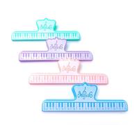Musiin Sheet Music Clip Set - Macaron Color in Orange, Green, Blue, Purple Collection