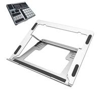 Musiin Soporte plegable para controlador de batería compatible con NI Maschine MK3, Ableton Push3, Akai MPC One+, MPC Live 3, mezclador Behringer con elevación ajustable, portátil de aluminio sólido