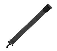 Musiin Ukulele Strap, Non-slip Soft Nylon belt Strap for Ukulele Small Size Guitar, Length Adjustable (Black)
