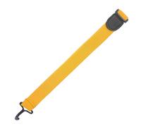 Musiin Ukulele Strap, Non-slip Soft Nylon belt Strap for Ukulele Small Size Guitar, Length Adjustable (Yellow)