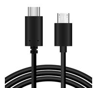 Musiin USB C to Micro USB Cable 3FT - Replacement Microphone Cord - Compatible with Shure MV7, MV5, MV51, MV88+ USB Microphone, MVi Digital Audio Interface - USB-C OTG to Micro USB Cable (Black)