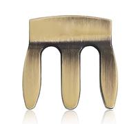 Musiin Violin Practice Mute for Volume Reduction, Violin Mute Clamp for Volume Control Practice (Bronze)