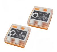Musiin Violin tone tube four-hole tuning mouth tuner instrument accessories (two-piece set)