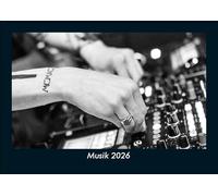 Musik 2026 Fotokalender DIN A5: Monatskalender mit Bild-Motiven von Musik, Kultur, Tanz und Kunst