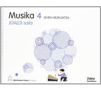 Musika 4 Lehen Hezkuntza Joaldi Salila Jakintzaren Etxea Euskera Zubia - 9788498940145 (SOL FA MI)