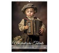 Musikalische Talente (Wandkalender 2026 DIN A2 hoch), CALVENDO Monatskalender: Diese musikalischen Kinder aus der viktorianischen Ära waren von früher Kindheit an von der Magie der Musik verzaubert.