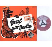 Musikkorps der Schutzpolizei Berlin - Dirigent Obermusikmeister Heinz Winkel - Gruß aus Berlin / Musikkorps der Schutzpolizei Berlin - Dirigent Obermusikmeister Heinz Winkel / Bildhülle mit ORIGINAL Firmen-Innen-Schutzhülle / TELEFUNKEN # UX 4713