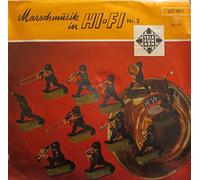 MUSIKKORPS DER SCHUTZPOLIZEI BERLIN/HEINZ WINKEL - Marschmusik in Hi-Fi Nr. 2 -Radetzkymarsch/Deutschmeister-Regiments-Marsch/Hoch-und Deutschmeister/Mir sein die Kaiserjäger (7" Vinyl EP)(1957)(Telefunken UX 4811)