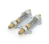 MUSIKLAN Juego de ajuste de armado de trémolo de latón para guitarra eléctrica, juego de topes de trémolo para FR Floyd Rose y otros sistemas flotantes de puente de trémolo, piezas de guitarra