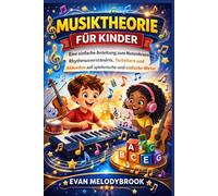 Musiktheorie für Kinder: Eine einfache Anleitung zum Notenlesen, Rhythmusverständnis, Tonleitern und Akkorden auf spielerische und einfache Weise