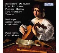 Musique baroque tardive pour archiluth, guitare et clavecin. Rigano, Guarino.