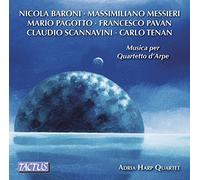 Musique contemporaine pour quatuor de harpes. Quatuor Adria.