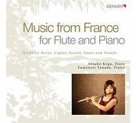 Musique française pour flûte et piano. Koga, Tanada.