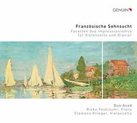 Musique impressionniste française pour violoncelle et piano. Duo Avad.