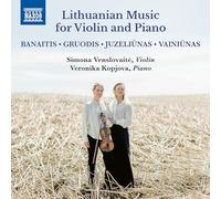 Musique lituanienne pour violon et piano