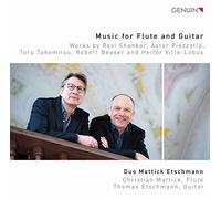 Musique pour flûte et guitare. Duo Mattick Etschmann.