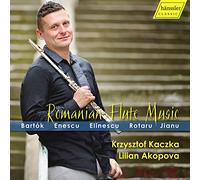 Musique roumaine pour flûte. Œuvres de Bartók, Enescu, Elinescu, Rotaru et Jianu. Kaczka, Akopova.