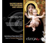 Musique sacrée pour soprano et orgue. Enrici, Cavalli.