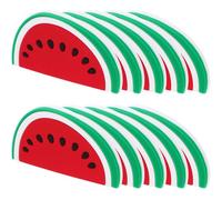 MUSISALY 10 Imanes de Refrigerador Forma de Frutas Rojas, Hechos de Caucho PVC, para Oficina y Decoración del Hogar, Función de Sujeción y Notas