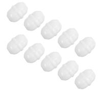 MUSISALY 10 Piezas Barra Agitadora Magnética Ptpe Blanca Varilla Mezcladora para Laboratorio Accesorio Agitador Magnético Resistente a Altas Velocidades