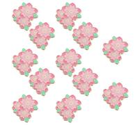 MUSISALY 10 Piezas Juego de Pines de Solapa de Aleación Insignia de Flor de Cerezo Esmaltada, Estilo Japonés Elegante, Hipoalergénico y Minimiza Irritación para Ocasiones Formales y DIY