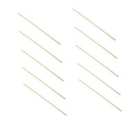MUSISALY 10 Varillas De Madera Para Pasadores, Varillas Delgadas Para Pasadores, as De Madera, as Para es De Con Gancho De Apertura, as Sin Terminar Para