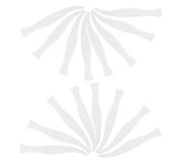 MUSISALY 100 Piezas Dispensador de Mascarillas Pinzas para Retirar Mascarillas Mini de Pinzas para Maquillaje de Plástico para Uso Profesional Depilación y Manicura