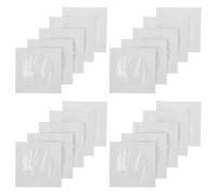 MUSISALY 100 Unidades Mini Data Sobres Protectores De CD De Música con Ventana Blancos sobre para Eventos Foto Coleccionista De Medios Funda Promocional - A Prueba De Polvo - Pulgadas Y