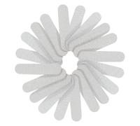 MUSISALY 100piezas Limas De Uñas De Viaje Limas Doble Cara Para Manicura Herramienta De Pulido Portátil Para Uso Oficina y Viajes y Diseño Simple