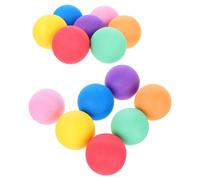MUSISALY 14 Mini Balones de Esponja Suaves y Elásticas de 6 CM Coloridas 2 Rosa 2 Amarillo 2 Rojo 2 Morado 2 Verde 2 Naranja 2 Azul para Juegos Infantiles Interiores y Parques de