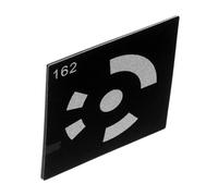 MUSISALY 1hoja Marcadores De Escaneo Magnéticos para Seguimiento Reflectivo Puntos De Referencia para Escáneres De Fotogrametría y Medición Precisa