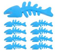 MUSISALY 1juego Juguete para Perros de Morder Forma de Hueso de Pescado Material TPR de Alimentación Entrenamiento y Limpieza Dental para Mascotas Colores Aleatorios Color Color Aleatorio