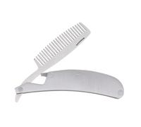 MUSISALY 1pieza Peine De Pelo Para Hombres Herramienta De Estilizado Portátil y Mini Peine De Barba Para Uso Diario y Viajes