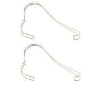 MUSISALY 2 expositores de Zapatos de tacón Alto: Expositor de Acero Inoxidable para Tacones Altos, Ideal para Tiendas minoristas.