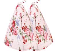 MUSISALY 2 Fundas para Tetera de Algodón Estampados Frescos, Aislantes y Decorativas, Mantén Caliente Tu Tetera Cocina Hogar