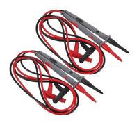 MUSISALY 2 Pares de Cables de Prueba Eléctricos para Multímetro 1000v 20A Puntas Obsequios Bicolor Sondas Multifunción para Circuitos Automotrices y Voltímetros Digitales Accesorios de