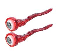 MUSISALY 2 Piezas de Ojos Falsos de Látex Verdes para Halloween Accesorios Terroríficos de Globo Ocular para Fiesta Decoración Espeluznante y Juguete de Broma Realista