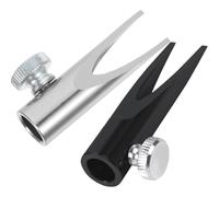 MUSISALY 2 piezas Sacapuntas de Maquillaje Manual Afilador Cilíndrico para Lápices de Ojos y Labios Herramienta Práctica para Estudiantes y Artistas Acabado Suave y Diseño Duradero Colores