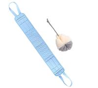 MUSISALY 2 Piezas Toallas de Baño Forma de Flor Bolas de Ducha para Masaje de Espalda Toalla de Baño Larga para Estirar la Espalda Ducha Color Aleatorio