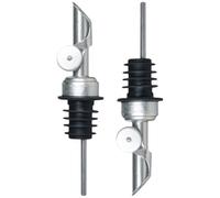 MUSISALY 2 Vertedores de Vino con Tapa Set de Acero Inoxidable